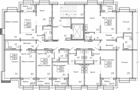 
  Продается 1-комн. квартира 41.4 м², в ЖК Гренландия, Лес дом №5. Фото 1.