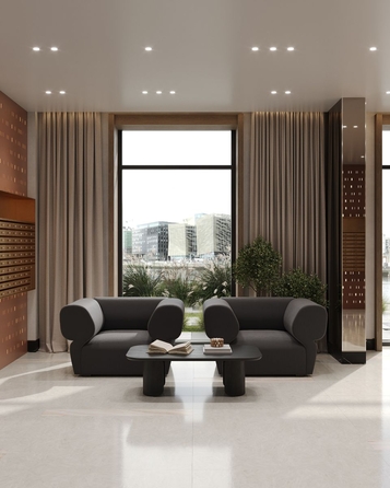 
  Продается 1-комн. квартира 38.6 м², в ЖК Паскаль, секция 3. Фото 14.
