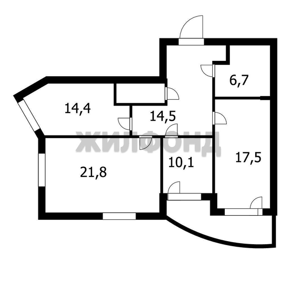 
  Продается 3-комн. квартира 91.1 м². Фото 21.