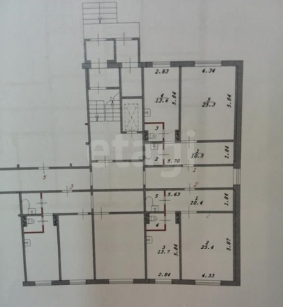 
  Продается 1-комн. квартира 54.3 м². Фото 5.