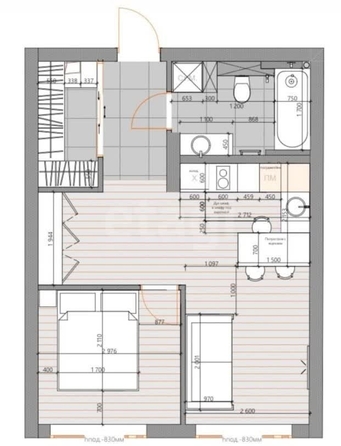 
  Продается 1-комн. квартира 41.7 м², в ЖК Тихомиров, башня А. Фото 1.