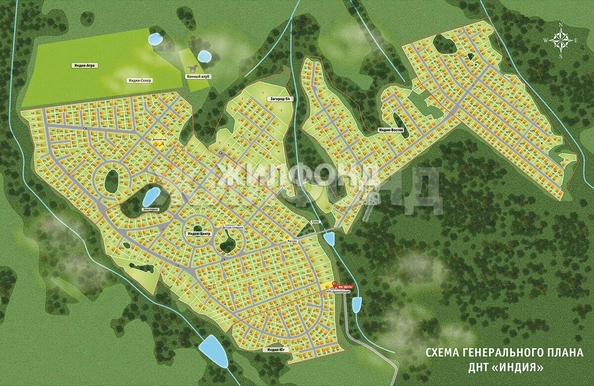 
  Продается земельный участок 24 сотки, в КП Индия. Фото 4.