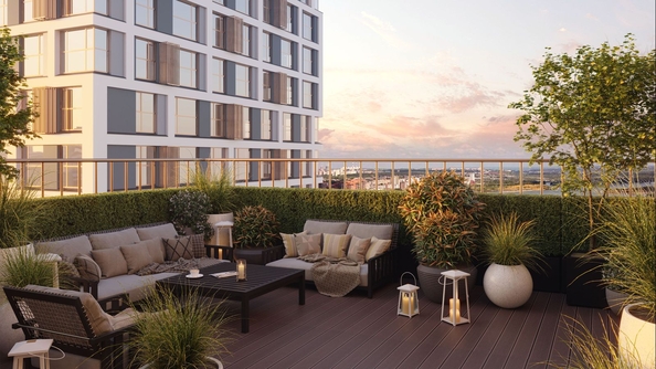 
  Продается 1-комн. квартира 36.8 м², в ЖК Горская Лагуна. Фото 1.