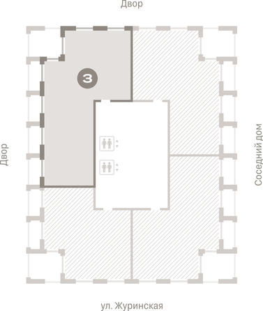 
  Продается 3-комн. квартира 130.39 м², в ЖК Город на озере. Фото 4.