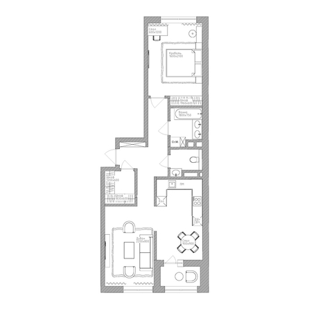
  Продается 2-комн. квартира 68.65 м², в  Дом Нобель. Фото 7.