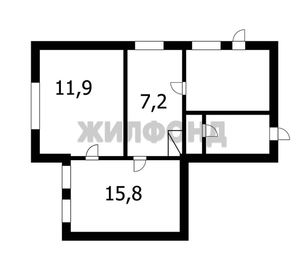 
  Продается дом 45 м². Фото 2.