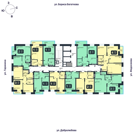 
  Продается 2-комн. квартира 51.6 м², в ЖК Никольский парк, дом 6. Фото 1.