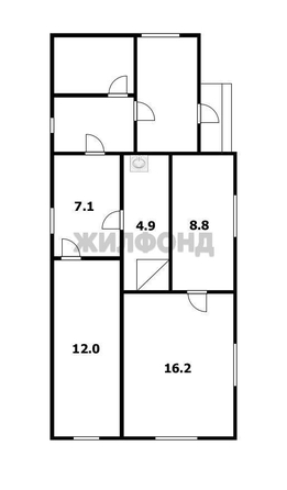 
  Продается дом 49 м². Фото 15.