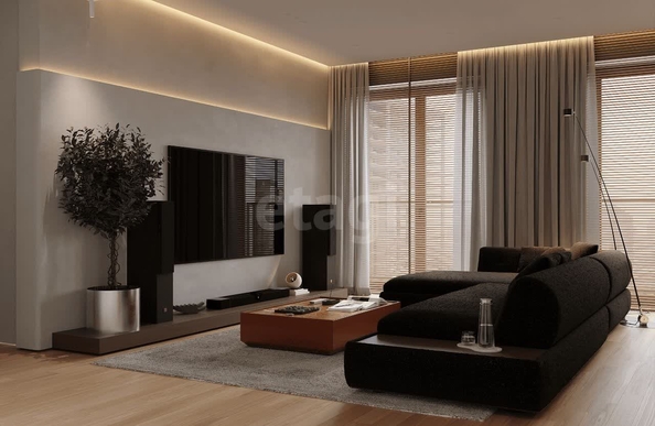 
  Продается 4-комн. квартира 111.3 м², в ЖК Горького, 10. Фото 1.