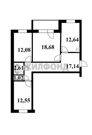 
  Продается 3-комн. квартира 76.6 м². Фото 22.