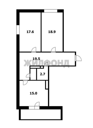 
  Продается 2-комн. квартира 75.2 м². Фото 2.