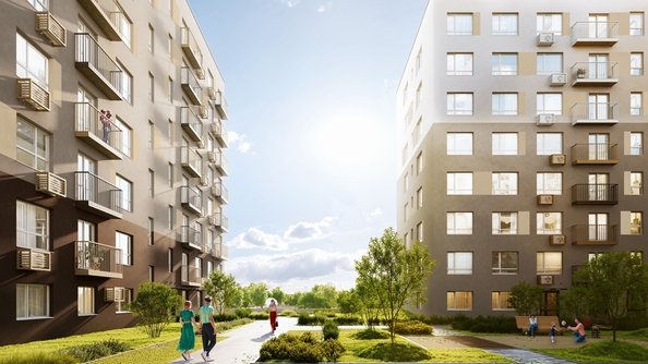 
  Продается 1-комн. квартира 45.83 м², в ЖК Дом в Мичуринском, блок 2. Фото 4.
