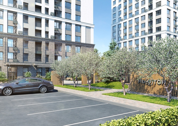 
  Продается студия 34.65 м², в ЖК Ньютон, корпус 2. Фото 6.