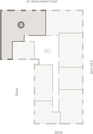 
  Продается 3-комн. квартира 123.2 м², в ЖК Европейский берег, дом 44. Фото 2.