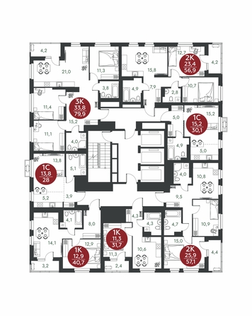 
  Продается 1-комн. квартира 40.7 м², в ЖК Скандинавские кварталы, дом 1. Фото 1.