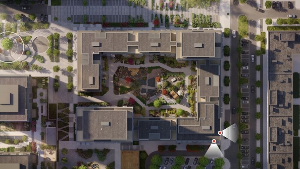 
  Продается 2-комн. квартира 77.09 м², в ЖК Европейский берег, дом 45. Фото 2.