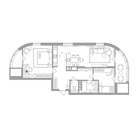 
  Продается студия 82.3 м², в ЖК Беринг, дом 2. Фото 6.