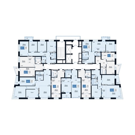 
  Продается 3-комн. квартира 68.29 м², в ЖК Салют, дом 2. Фото 2.
