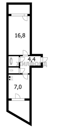 
  Продается 1-комн. квартира 31.5 м². Фото 9.