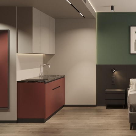 
  Продается апартамент 25.93 м², в АК АЭРОН, секция В. Фото 5.