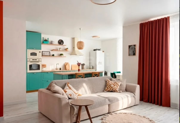 
  Продается 3-комн. квартира 80.6 м², в ЖК На Рябиновой. Фото 1.