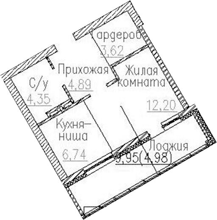 
  Продается студия 31.8 м², в ЖК Пегас. Фото 1.