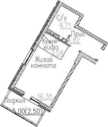 
  Продается студия 29.42 м², в ЖК Пегас. Фото 1.