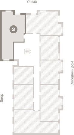 
  Продается 2-комн. квартира 66.56 м², в ЖК Пшеница, 6.1. Фото 3.