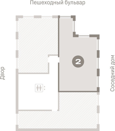 
  Продается 2-комн. квартира 92.63 м², в ЖК Пшеница, дом 2.1. Фото 2.