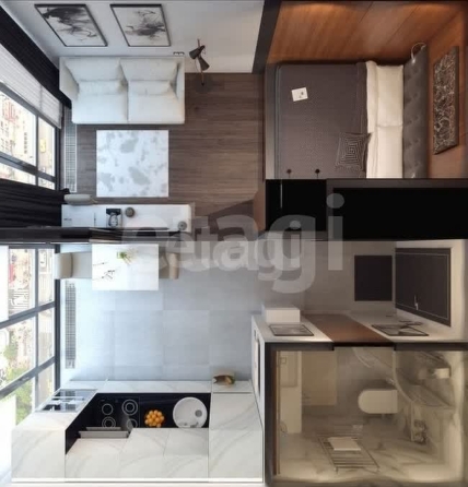 
  Продается 1-комн. квартира 31 м², в ЖК Онега, дом 5. Фото 2.