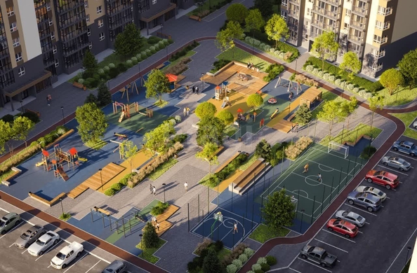 
  Продается студия 41.1 м², в ЖК Квартал на Игарской, дом 1. Фото 6.