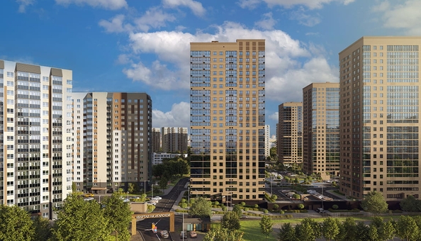 
  Продается 2-комн. квартира 58.1 м², в ЖК Квартал на Игарской, дом 2 мон. Фото 1.