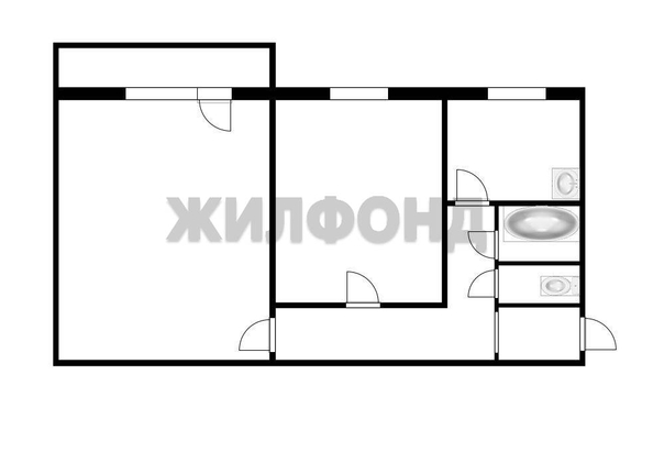 
  Продается 2-комн. квартира 52.4 м². Фото 22.