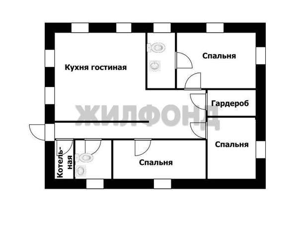 
  Продается дом 100 м². Фото 32.