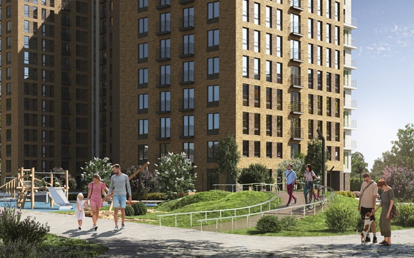 
  Продается 1-комн. квартира 34.8 м², в ЖК Зеленый город, дом 1. Фото 7.