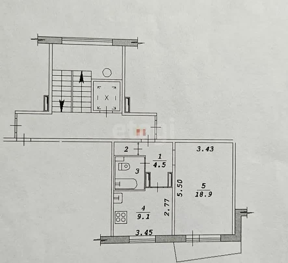 
  Продается 1-комн. квартира 37.1 м². Фото 17.