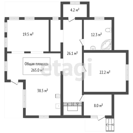 
  Продам коттедж 295 м². Фото 21.