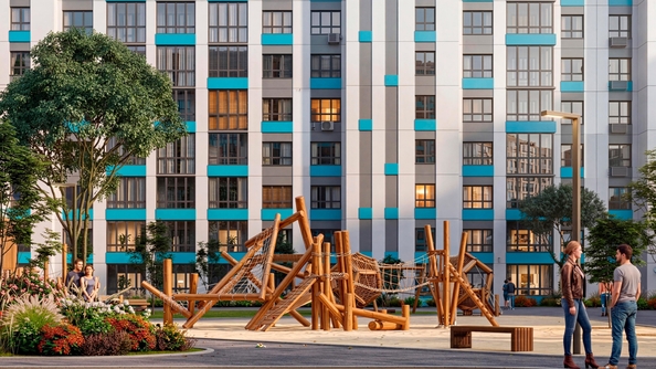 
  Продается 1-комн. квартира 41.5 м², в ЖК Акварельный 4.0. Фото 2.