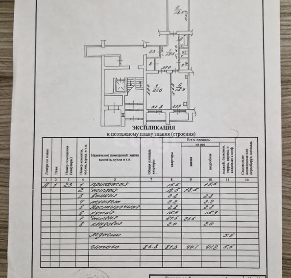 
  Продается 2-комн. квартира 81.3 м². Фото 5.