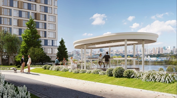 
  Продается 2-комн. квартира 40.6 м², в ЖК Горская Лагуна. Фото 2.