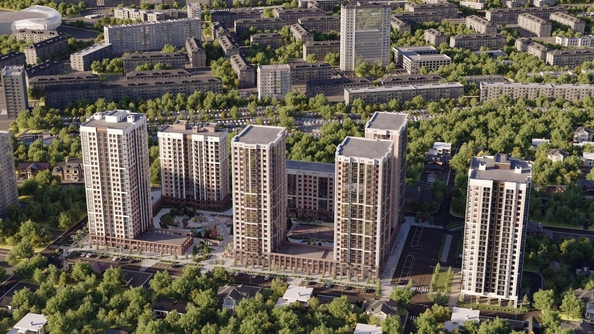 
  Продается 1-комн. квартира 39.6 м², в ЖК Калининский квартал, д 3. Фото 1.