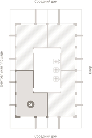 
  Продается 3-комн. квартира 141.74 м², в ЖК Европейский берег, дом 45. Фото 3.