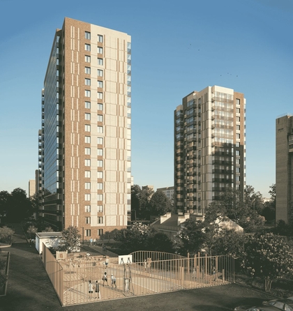 
  Продается 4-комн. квартира 77.6 м², в ЖК Тетрис, корпус 1. Фото 6.