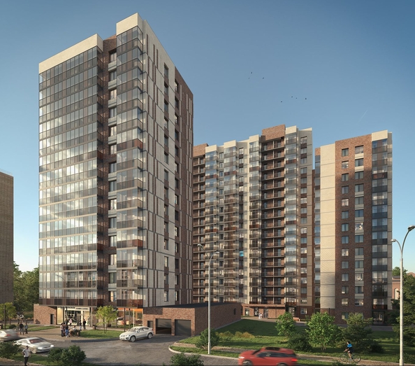 
  Продается 1-комн. квартира 41.4 м², в ЖК Тетрис, корпус 2. Фото 6.