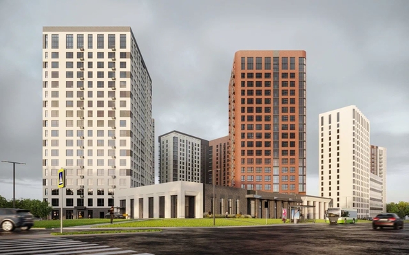 
  Продается 2-комн. квартира 57.7 м², в ЖК Фора, дом 6. Фото 1.