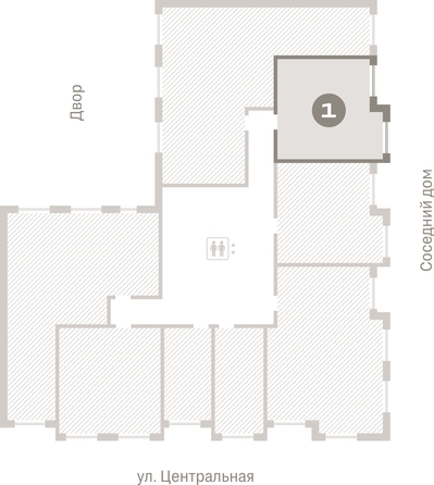 
  Продается 1-комн. квартира 42.67 м², в ЖК Пшеница, дом 2.1. Фото 2.