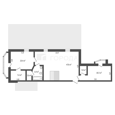 
  Продается 4-комн. квартира 203 м². Фото 41.
