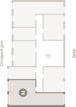 
  Продается 2-комн. квартира 67.86 м², в ЖК Европейский берег, дом 45. Фото 3.