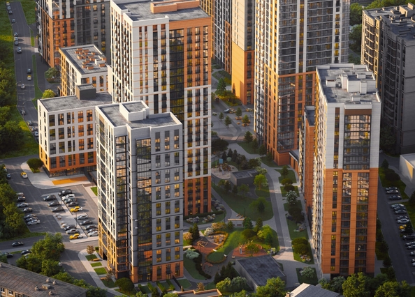 
  Продается 2-комн. квартира 52.1 м², в ЖК Расцветай на Красном, дом 3,4. Фото 1.