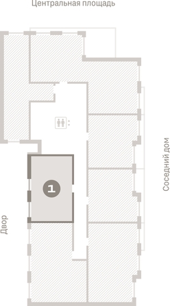 
  Продается 1-комн. квартира 39.9 м², в ЖК Европейский берег, дом 46. Фото 3.